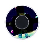Bear Astronaut Futuristic On-the-Go Memory Card Reader