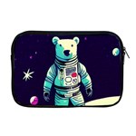 Bear Astronaut Futuristic Apple MacBook Pro 17  Zipper Case