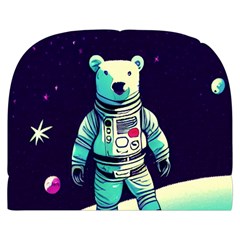 Bear Astronaut Futuristic Make Up Case (Small) from ArtsNow.com Back