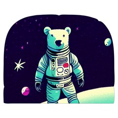 Bear Astronaut Futuristic Make Up Case (Large) from ArtsNow.com Back