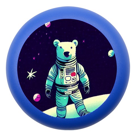 Bear Astronaut Futuristic Dento Box with Mirror from ArtsNow.com Front