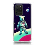 Bear Astronaut Futuristic Samsung Galaxy S20 Ultra 6.9 Inch TPU UV Case