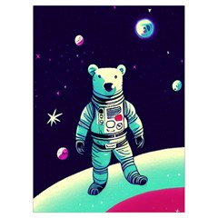Bear Astronaut Futuristic Playing Cards Single Design (Rectangle) with Custom Box from ArtsNow.com Card