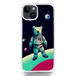 Bear Astronaut Futuristic iPhone 14 TPU UV Print Case
