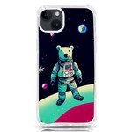Bear Astronaut Futuristic iPhone 14 Plus TPU UV Print Case