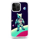 Bear Astronaut Futuristic iPhone 14 Pro Max TPU UV Print Case