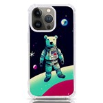 Bear Astronaut Futuristic iPhone 13 Pro TPU UV Print Case