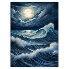 Waves Storm Sea Playing Cards Single Design (Rectangle) with Custom Box from ArtsNow.com Card