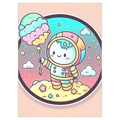 Boy Astronaut Cotton Candy Playing Cards Single Design (Rectangle) with Custom Box from ArtsNow.com Card