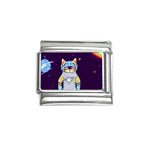 Cat Astronaut Space Retro Universe Italian Charm (9mm)