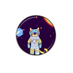 Cat Astronaut Space Retro Universe Hat Clip Ball Marker (4 pack)