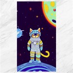 Cat Astronaut Space Retro Universe Canvas 40  x 72 