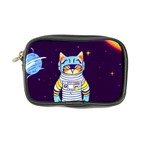 Cat Astronaut Space Retro Universe Coin Purse