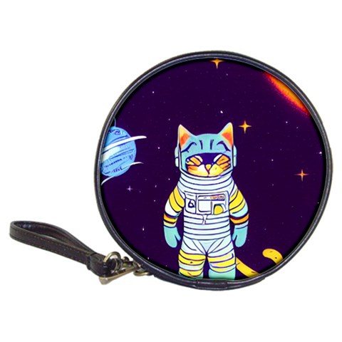 Cat Astronaut Space Retro Universe Classic 20 Front