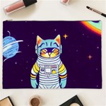 Cat Astronaut Space Retro Universe Cosmetic Bag (XXL)
