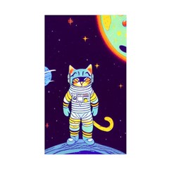 Cat Astronaut Space Retro Universe Duvet Cover Double Side (Single Size) from ArtsNow.com Front