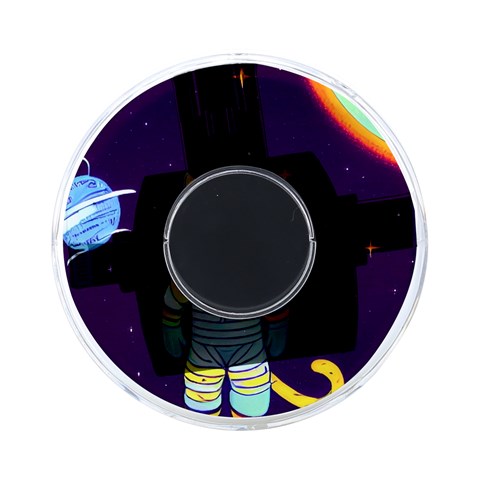Cat Astronaut Space Retro Universe On Front