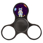 Cat Astronaut Space Retro Universe Finger Spinner