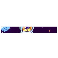 Cat Astronaut Space Retro Universe Waist Pouch (Large) from ArtsNow.com Bottom
