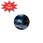 House Waves Storm 1  Mini Buttons (10 pack) 