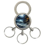 House Waves Storm 3-Ring Key Chain