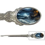 House Waves Storm Letter Opener