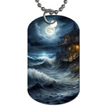 House Waves Storm Dog Tag (Two Sides)