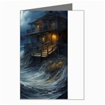 House Waves Storm Greeting Cards (Pkg of 8)