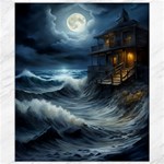 House Waves Storm Canvas 8  x 10 