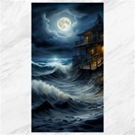 House Waves Storm Canvas 40  x 72 