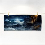 House Waves Storm Hand Towel