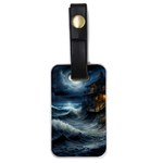 House Waves Storm Luggage Tag (one side)