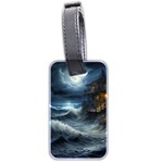 House Waves Storm Luggage Tag (two sides)