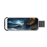 House Waves Storm Portable USB Flash (Two Sides)