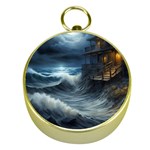 House Waves Storm Gold Compasses