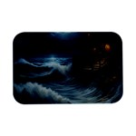 House Waves Storm Open Lid Metal Box (Silver)  