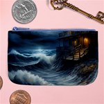 House Waves Storm Large Coin Purse