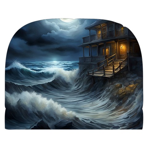 House Waves Storm Make Up Case (Small) from ArtsNow.com Front