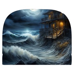 House Waves Storm Make Up Case (Small) from ArtsNow.com Back