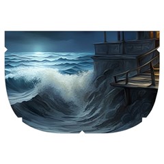 House Waves Storm Make Up Case (Small) from ArtsNow.com Side Right