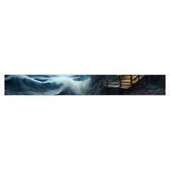 House Waves Storm Make Up Case (Small) from ArtsNow.com Zipper Tape Front