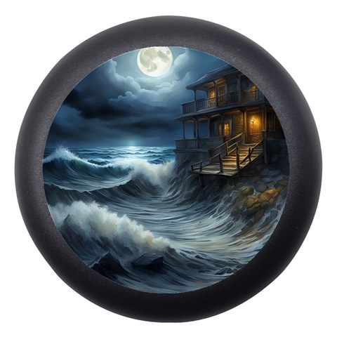 House Waves Storm Dento Box with Mirror from ArtsNow.com Front