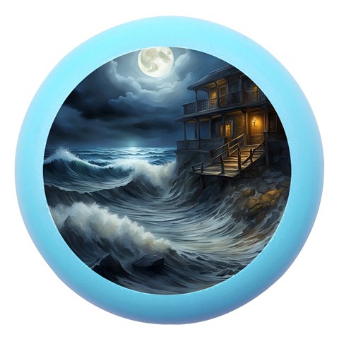 House Waves Storm Dento Box with Mirror from ArtsNow.com Front