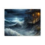House Waves Storm Premium Plush Fleece Blanket (Mini)