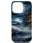 House Waves Storm iPhone 14 Pro Max Black UV Print Case