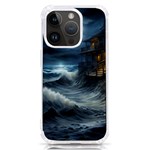 House Waves Storm iPhone 14 Pro TPU UV Print Case