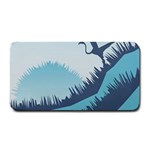 Swan Flying Bird Wings Waves Grass Medium Bar Mat