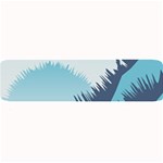 Swan Flying Bird Wings Waves Grass Large Bar Mat