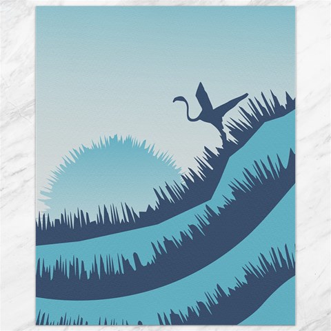 Swan Flying Bird Wings Waves Grass Canvas 11  x 14  from ArtsNow.com 10.95 x13.48  Canvas - 1