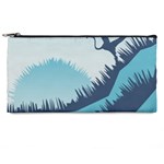 Swan Flying Bird Wings Waves Grass Pencil Case